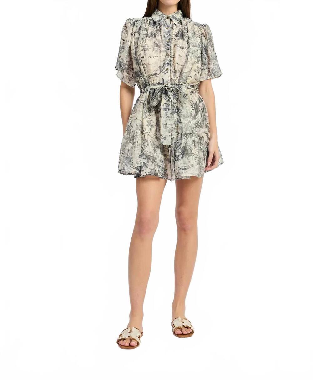 NEW EN SAISON holly mini dress in grey